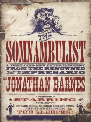 cover image of The somnambulist